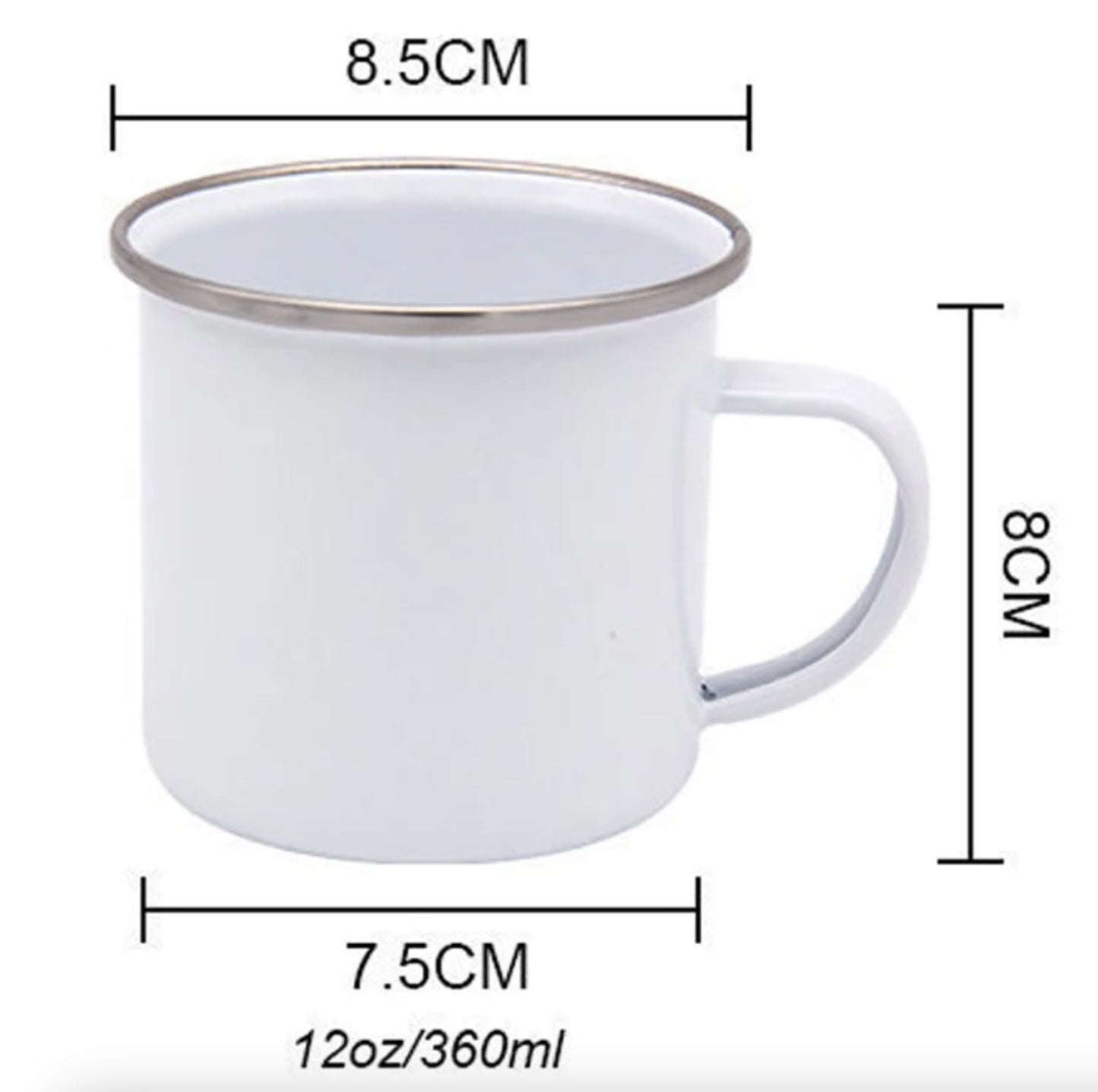 Heart Dachshund Camp Mug