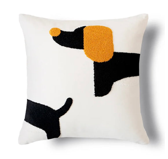 Contemporary Dox Throw Pillow Cover (Cover Only)