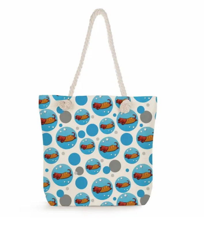 Dachshund Design Beach Bags