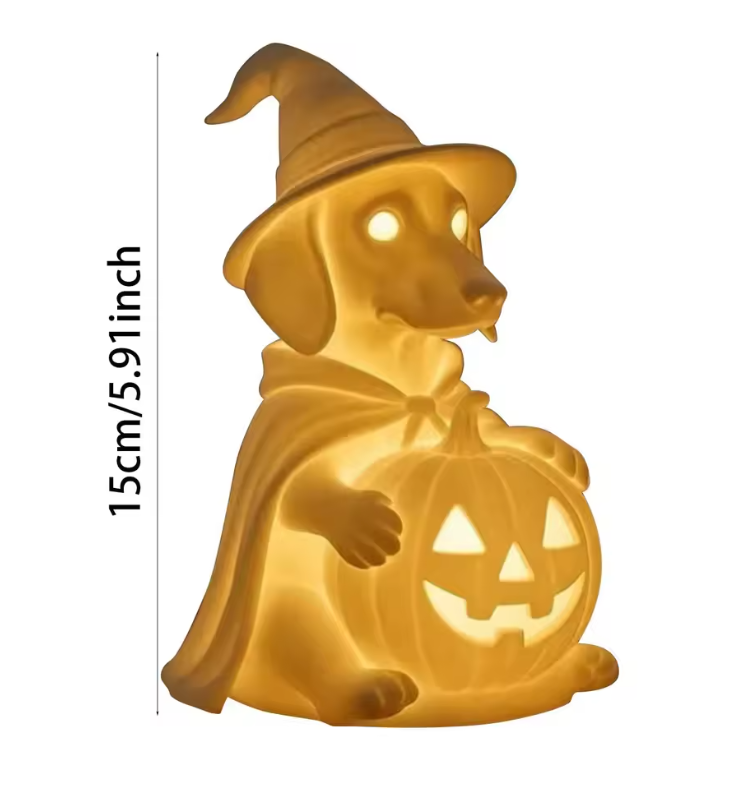 Decorative Halloween Dachshund LED Nightlight