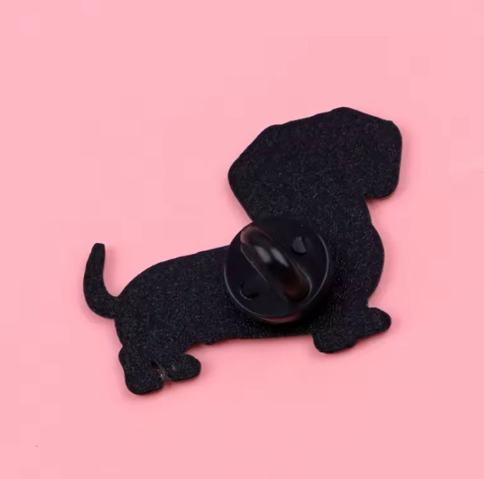Summer Dachshund Enamel Pin