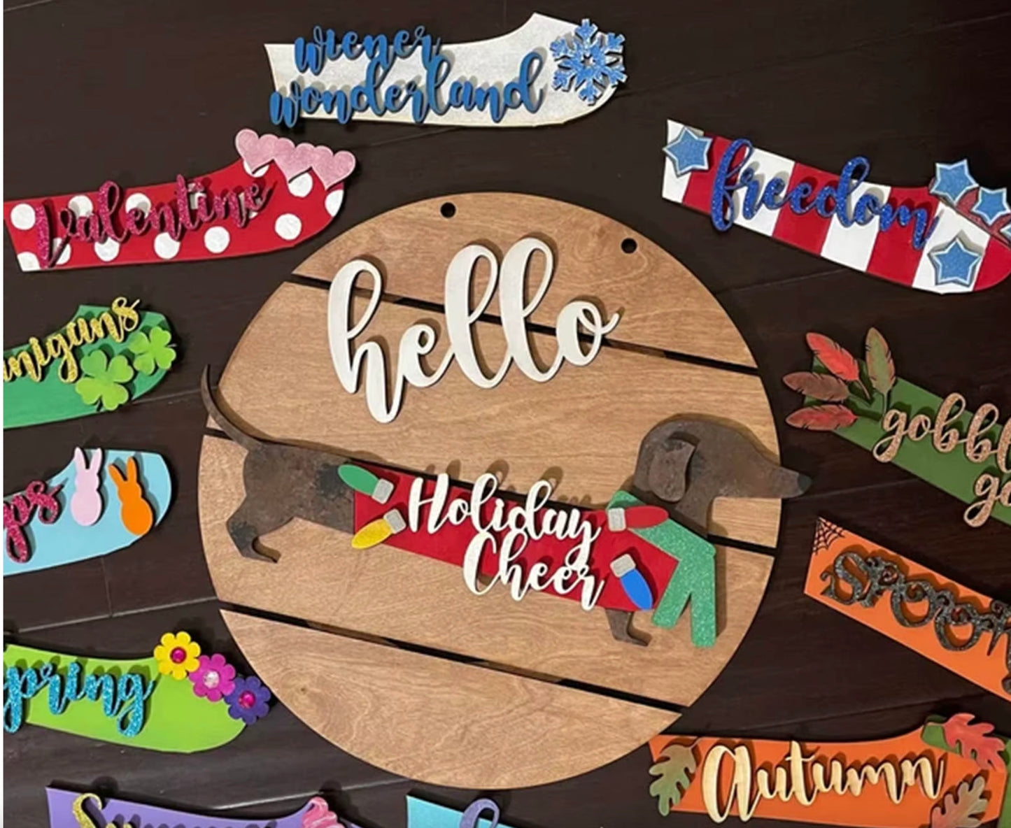 DYI All Season Door Hanger