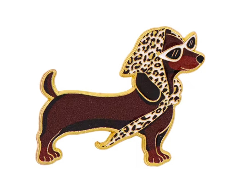 Dachshund Enamel Pins