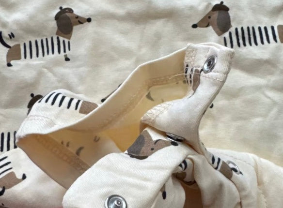 Dachshund Baby Romper