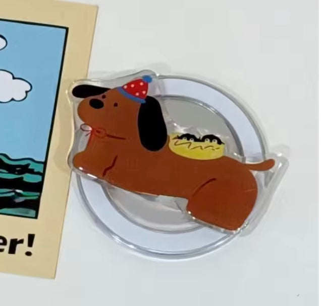 Dachshund Mobile Phone Stand & Grip
