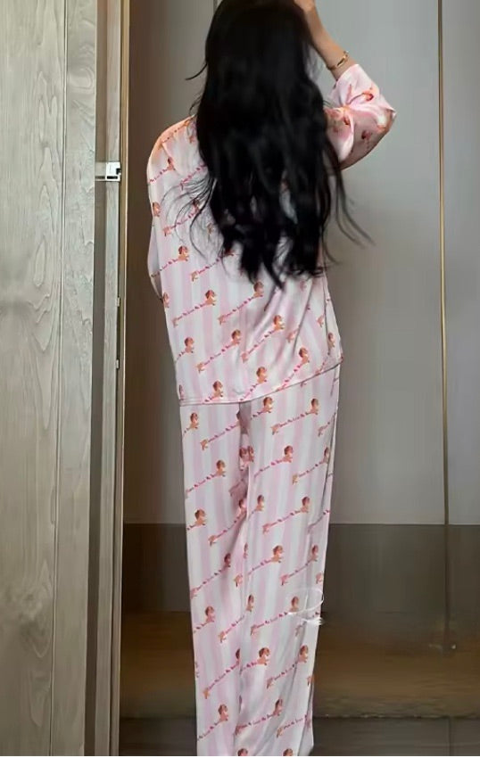 Love Me, Love My Dog Silky Pajama Set