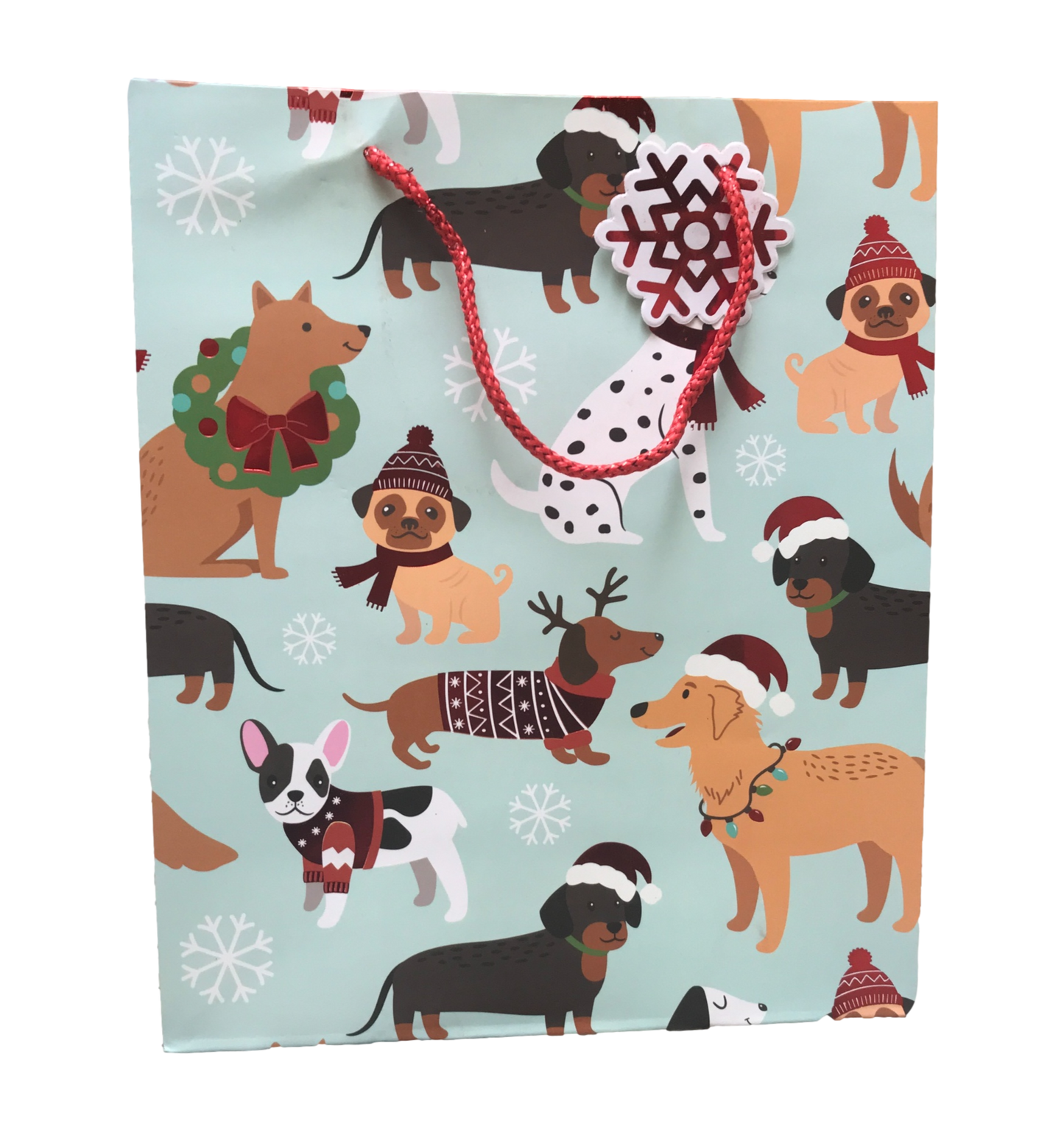 Billy & Friends Winter Medium Gift Bag