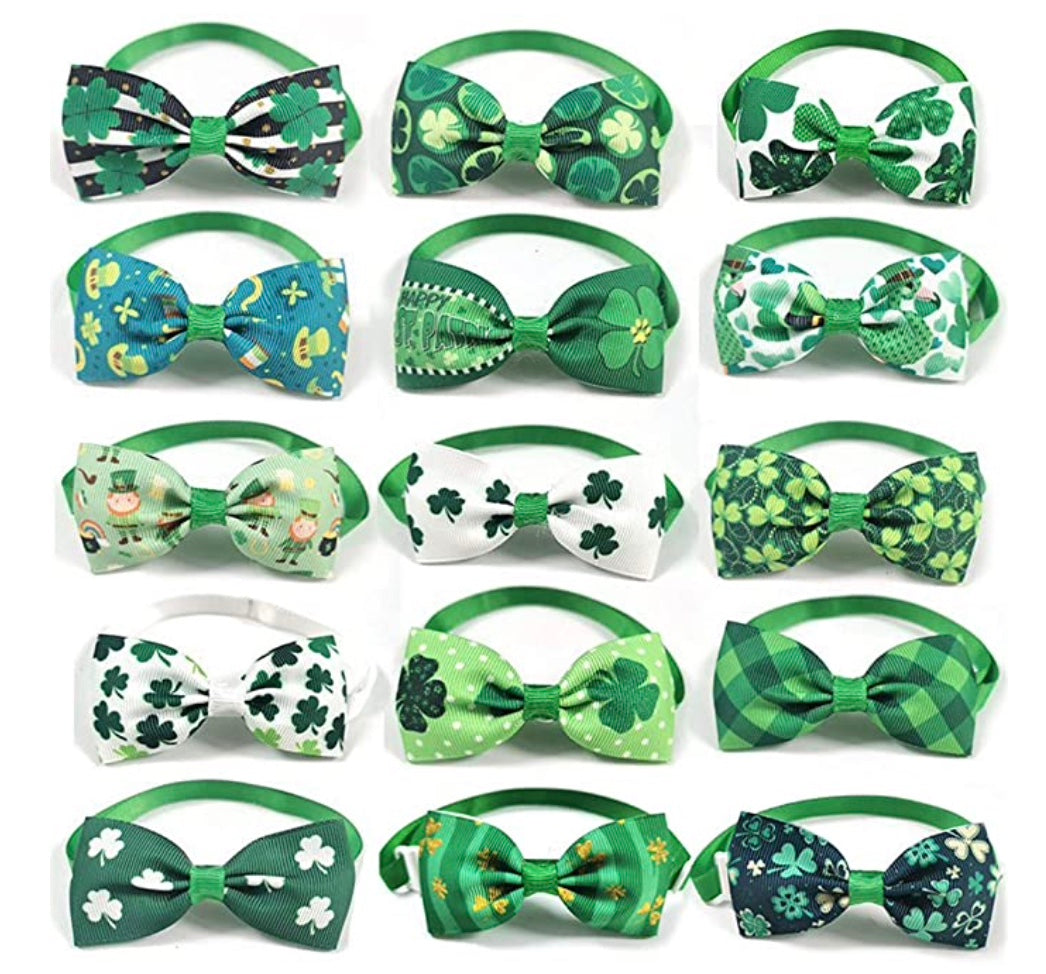 Lucky St Patrick's Day Bow Tie
