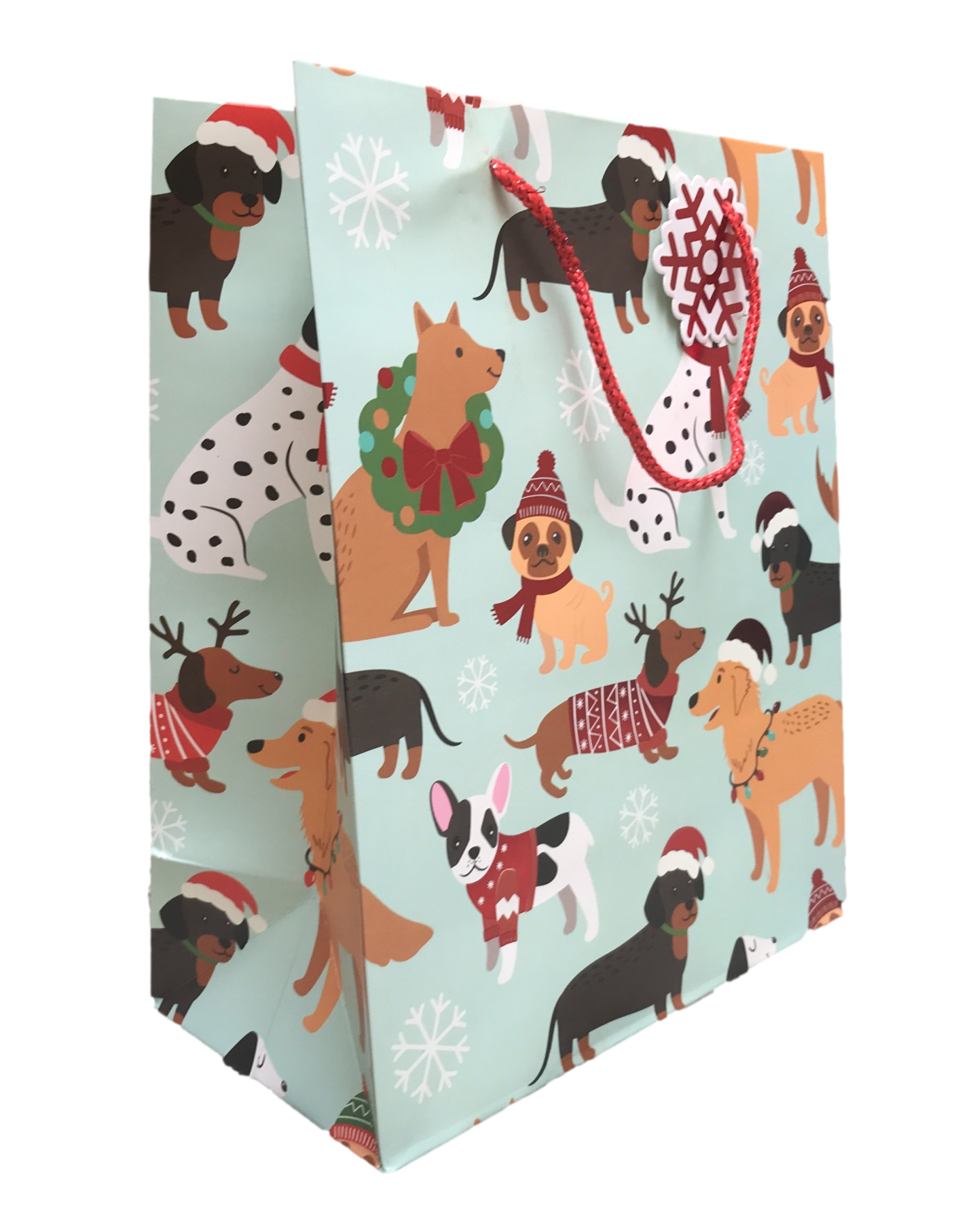 Billy & Friends Winter Medium Gift Bag