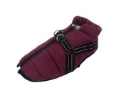 Water Resistant Harness Jacket - Red