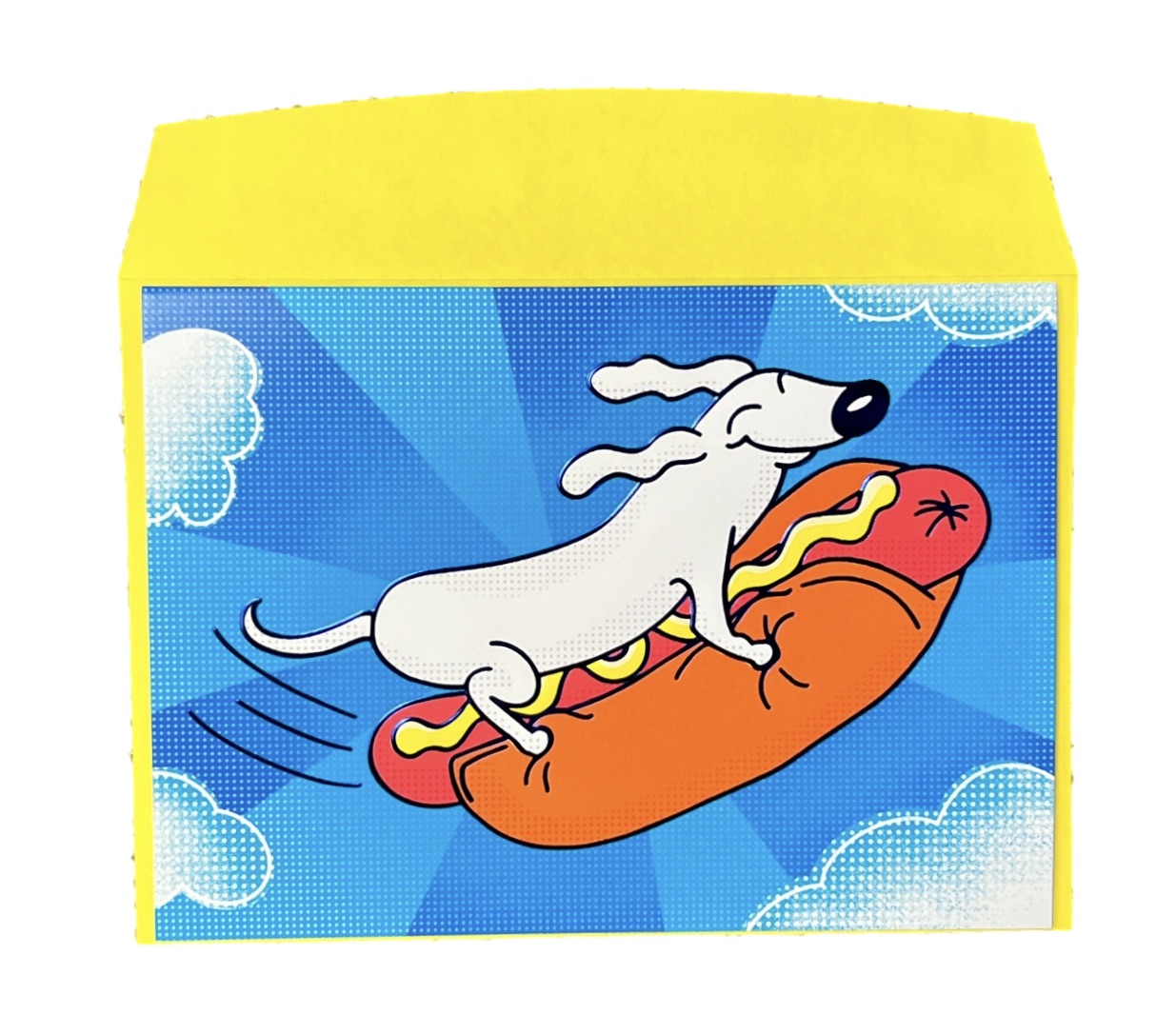 Hot Diggity Dog! Birthday Card