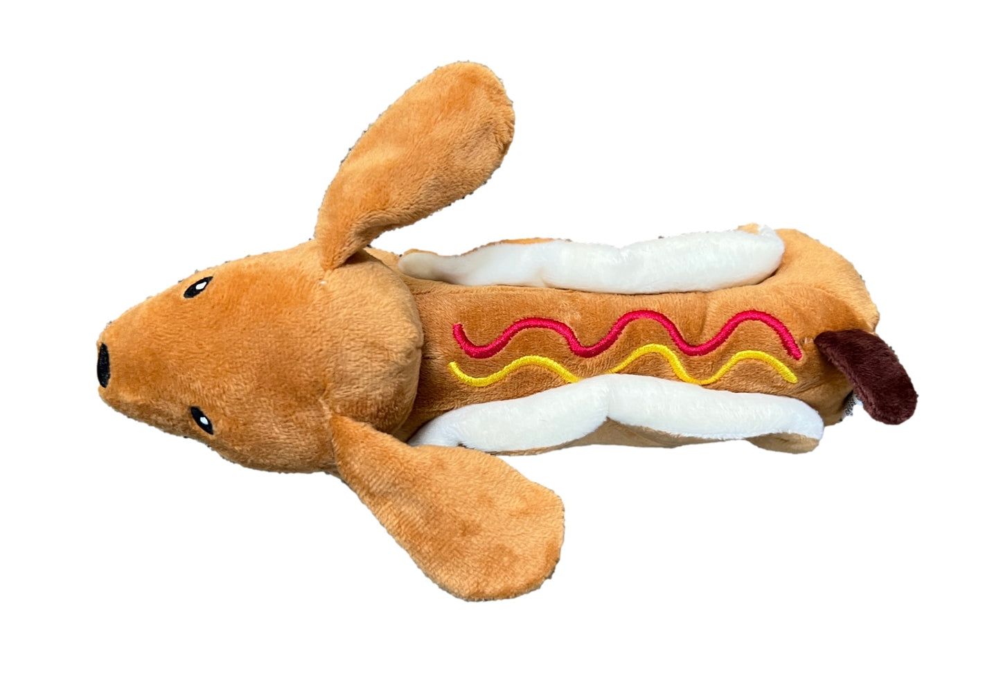Hot Dog Dachshund Squeaky Dog Toy