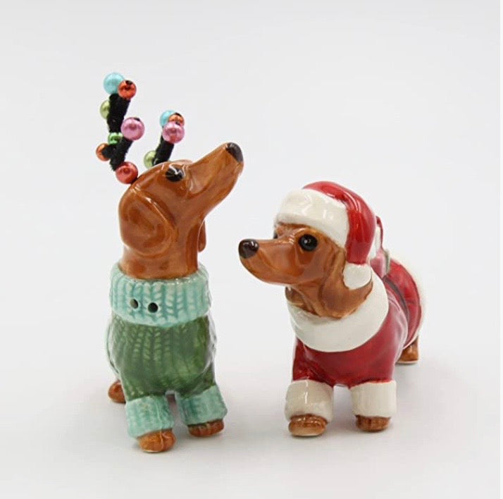 Dachshund salt sales and pepper shakers