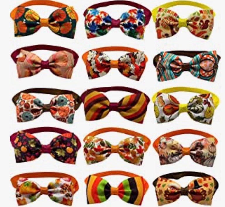 Thanksgiving Fall Colors Bow Tie