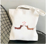 Sweethearts Canvas Shopper Tote Bag
