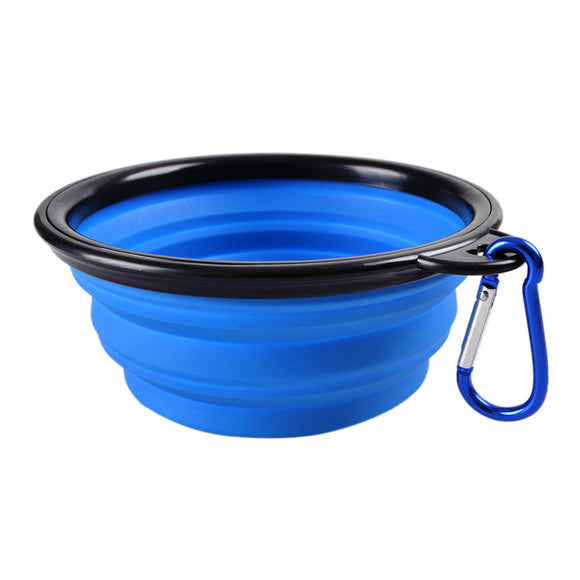 Collapsible Silicone Water/Food Dish