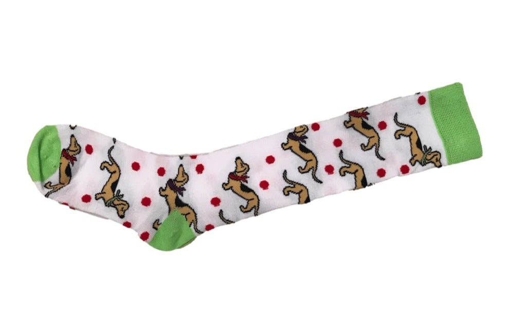 Knee-High Dachshund Socks