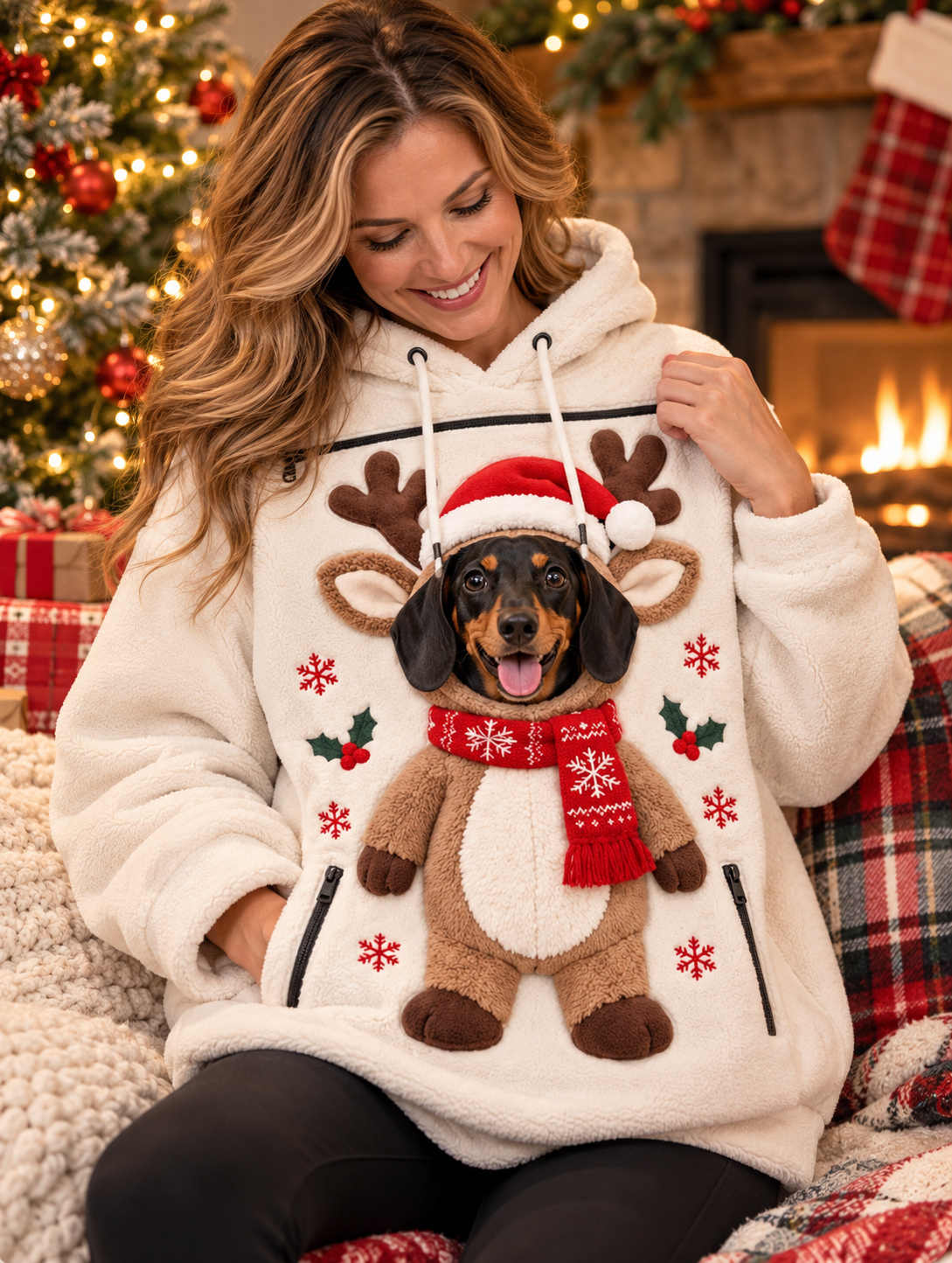 Holiday Edition Weenie Pouch Hoodie