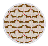 Picnic Blanket with Carry Bag - Tan True Love