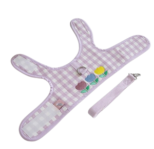 Purple Gingham Tulip Harness
