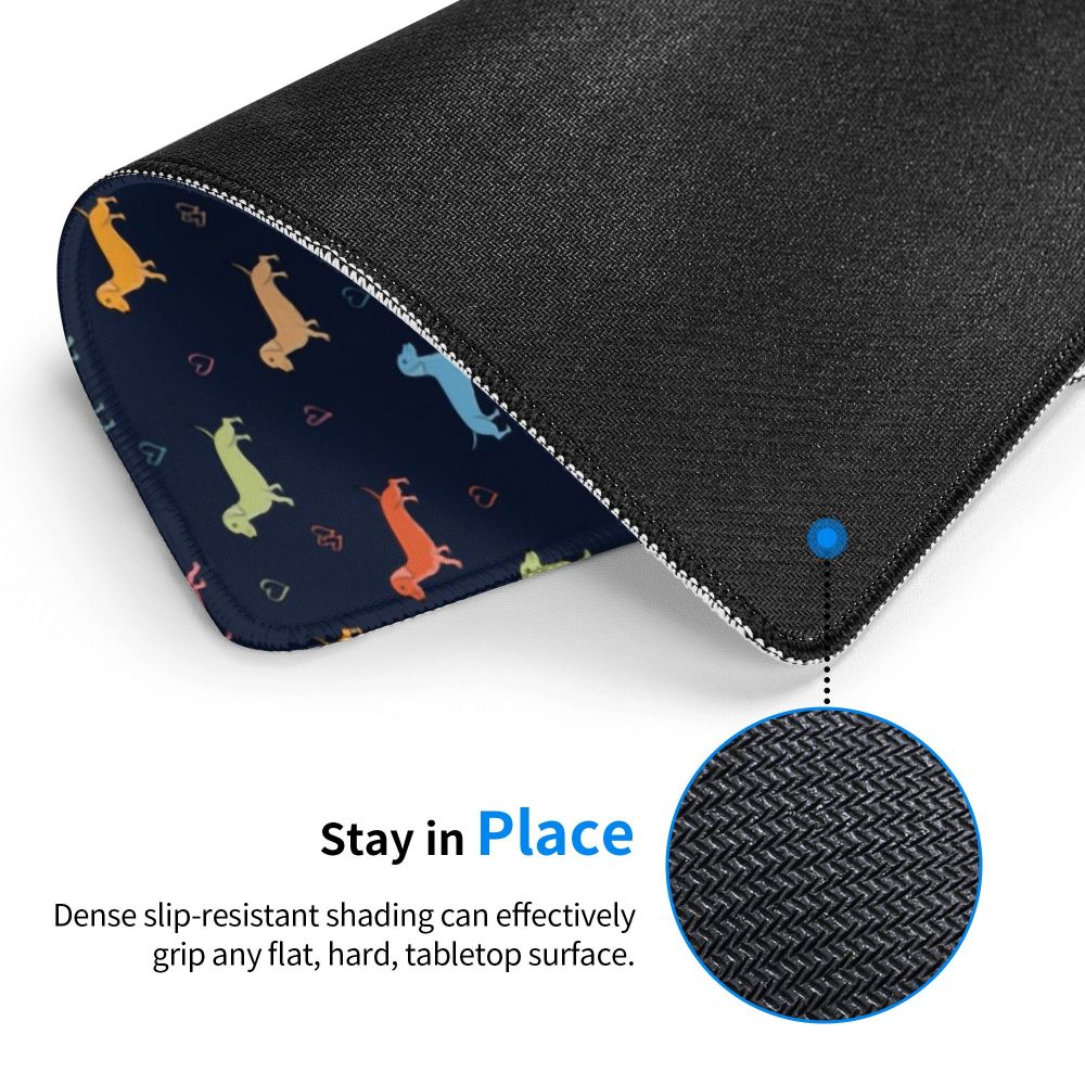 Red White & Blue Dachshund Mouse Pad