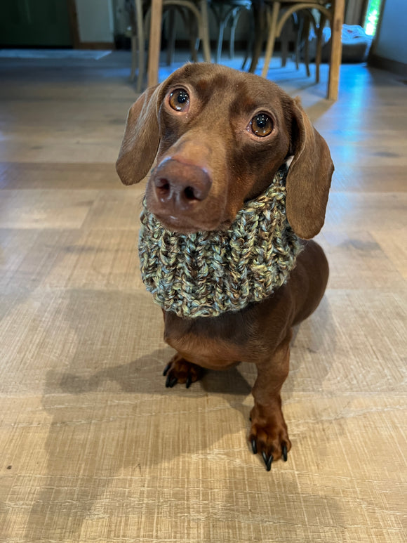 Chocolate Mint Infinity Scarf