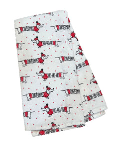 Christmas Ho-Ho Dish Towel