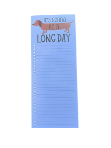 Giant Long Day Magnetic Notepad