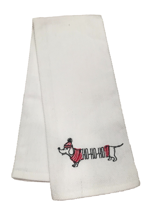 Ho-Ho-Ho Holiday Dish Towel
