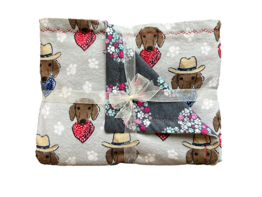 Western Weenies Doggy Dream Blanket