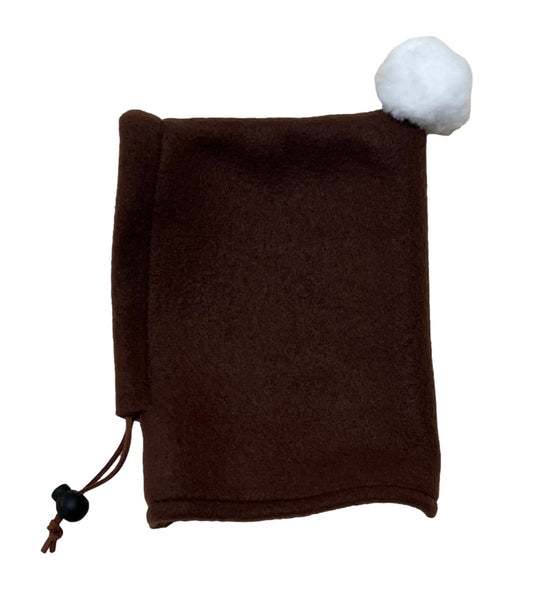 Chocolate Brown Pup Topper