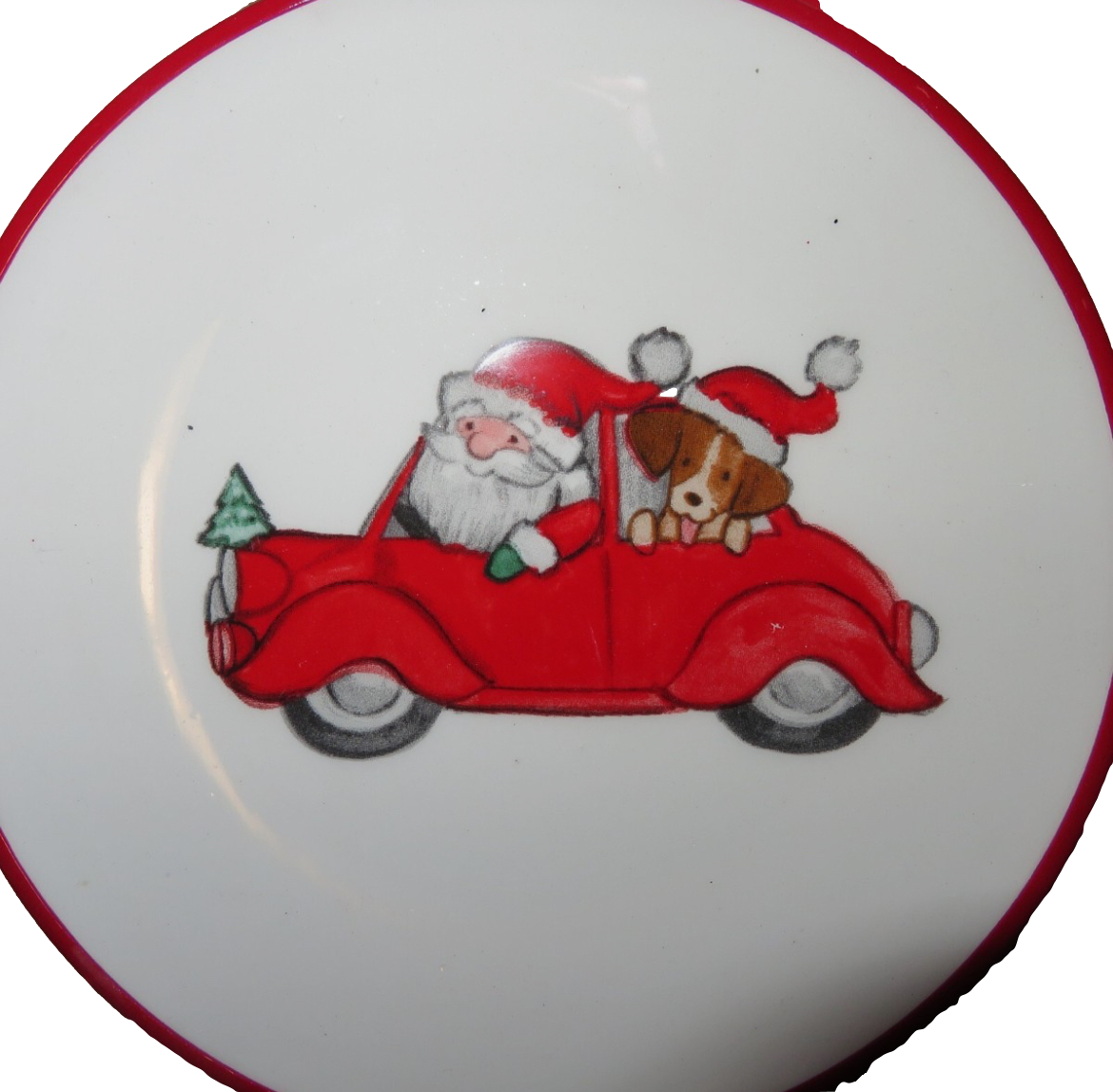 Set of 4 Holiday Appetizer Plates