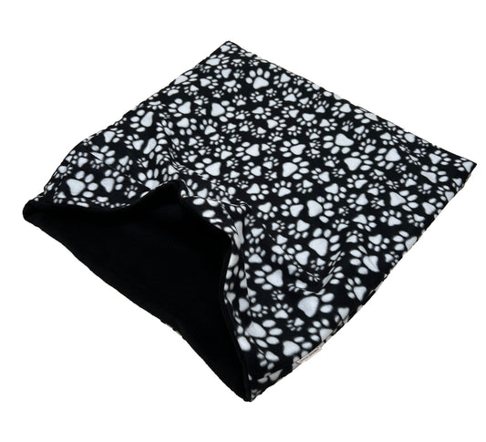 Black Paw Print Weenie Warmer