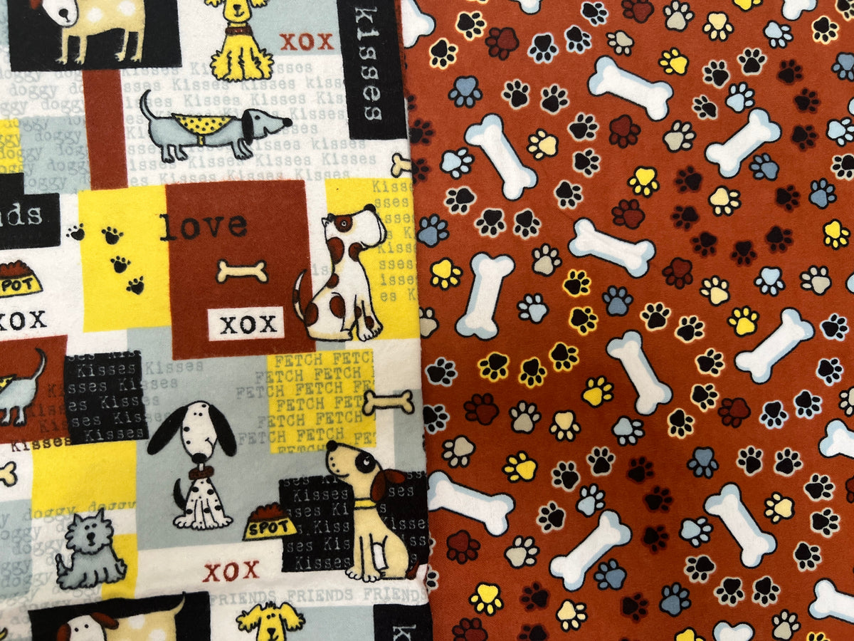 Rust Paw Multi-Dog Dachshund Dream Blanket