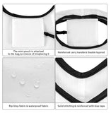 Black & White Foldable Dachshund Shopping Bag