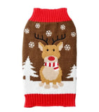Brown Reindeer Christmas Sweater