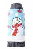 Blue Snowman Holiday Sweater