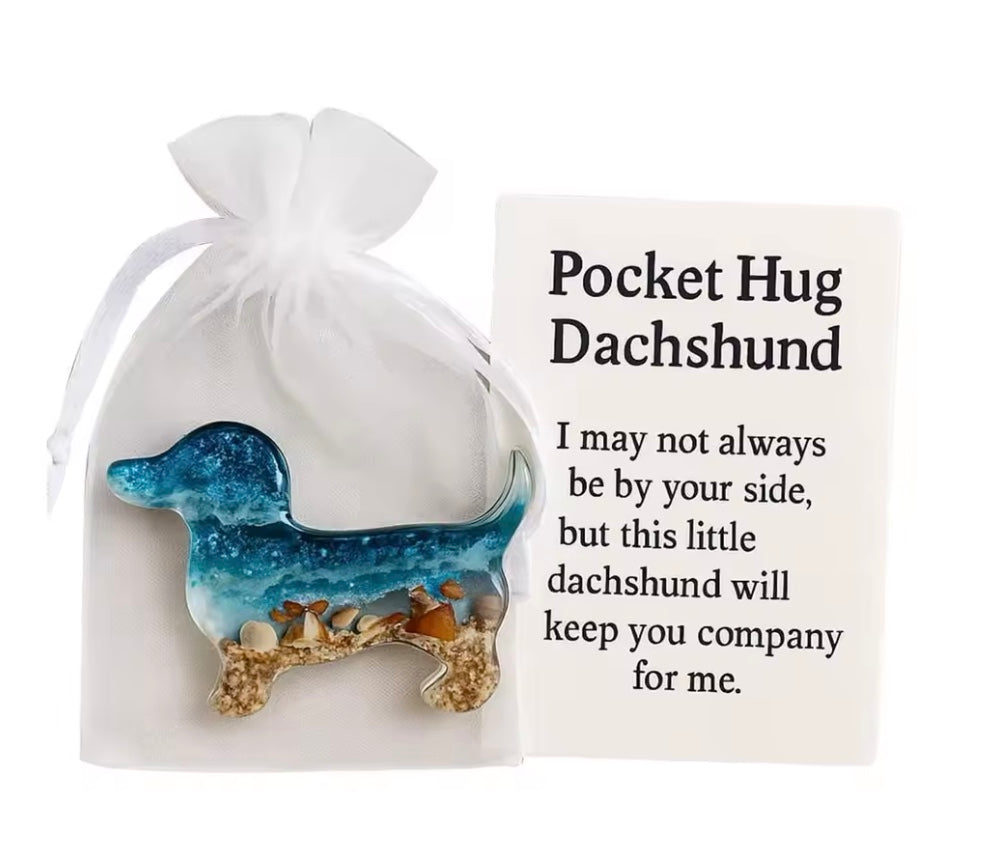 Pocket Hug Dachshund Keepsake