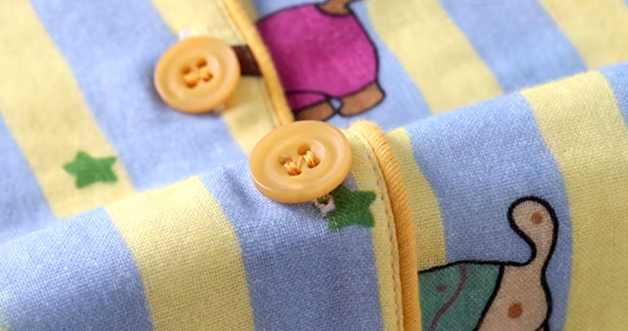 Stripe Dachshund Pajama Set