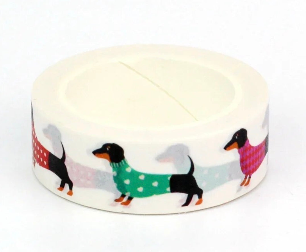 Dachshund Washi Tape
