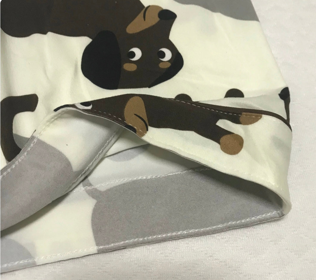 The "Side Eye" Dachshund Sleep Shorts