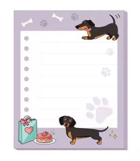 Dachshund Sticky Note Variety Pack