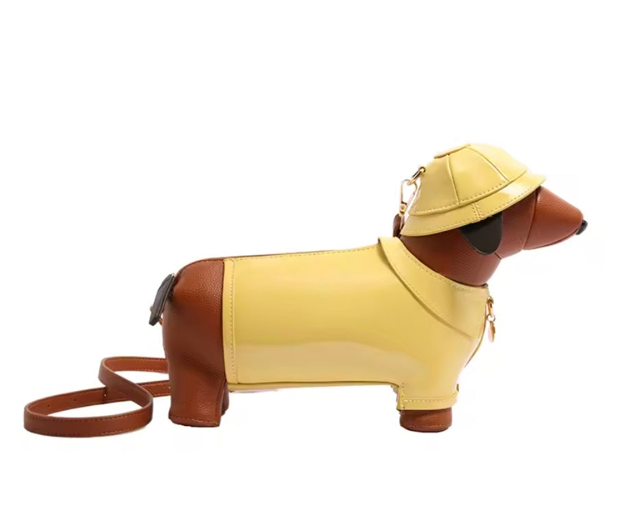Crossbody Rainy Day Dachshund Bag