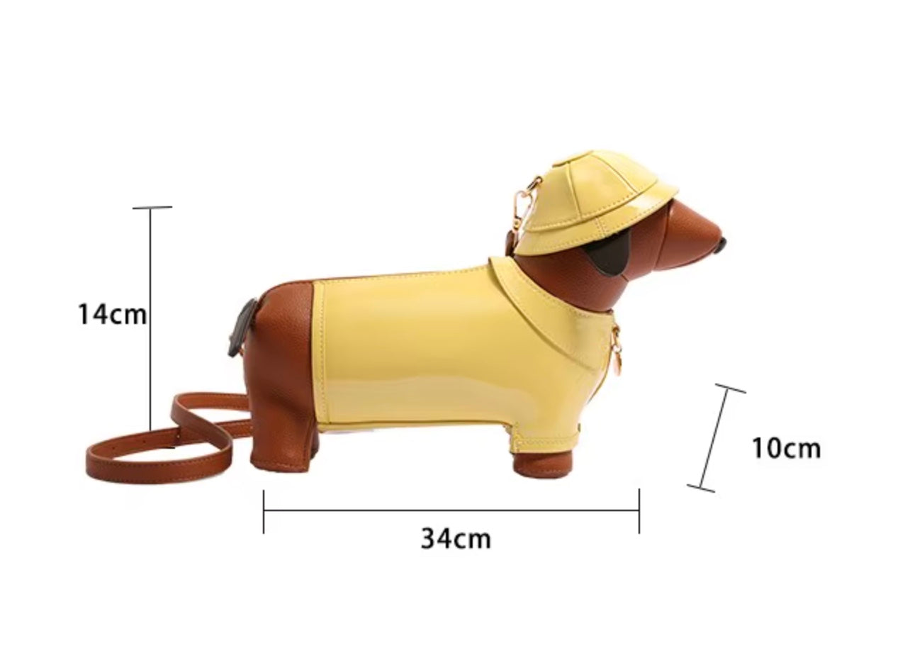 Crossbody Rainy Day Dachshund Bag