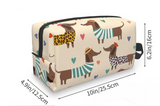 Sweetheart Dachshunds Toiletry Cube