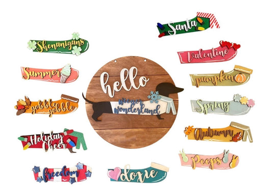 DYI All Season Door Hanger