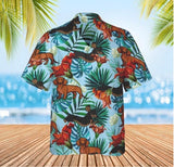 Hawaiian Doxie Unisex Button Down Shirt