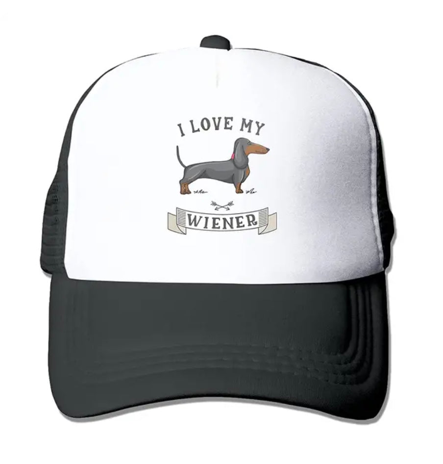 Love My Wiener Trucker Cap
