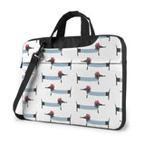 Deluxe Laptop Case - French Dachshunds