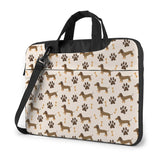 Deluxe Laptop Case - Classic Dachshunds
